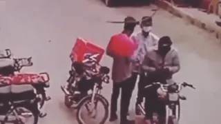 Bikers Try To Rob Delivery Agent; Return Stole Things And Hug Him After He Starts Crying | Viral Video